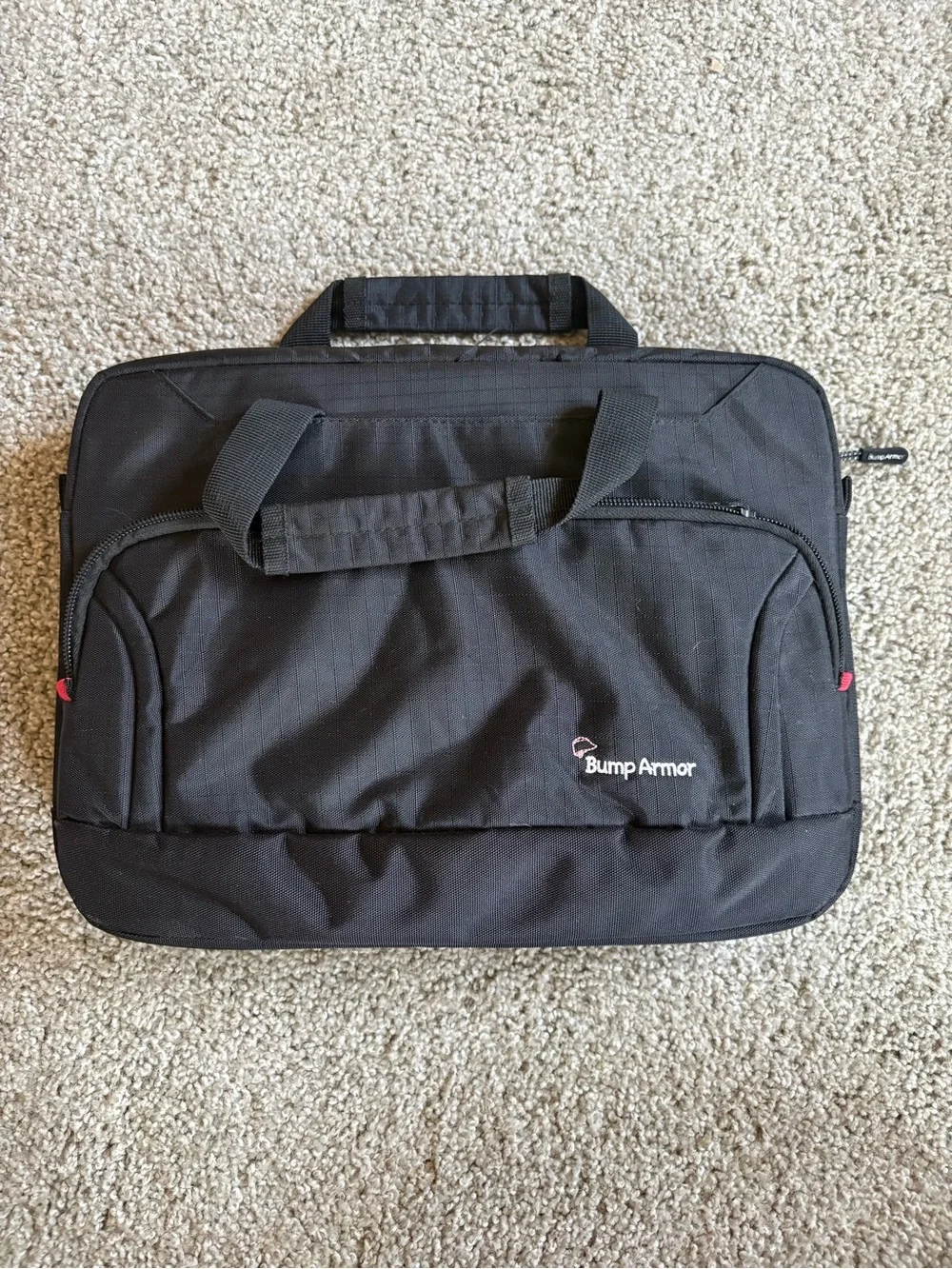 Black Laptop Briefcase - Fits Chromebook